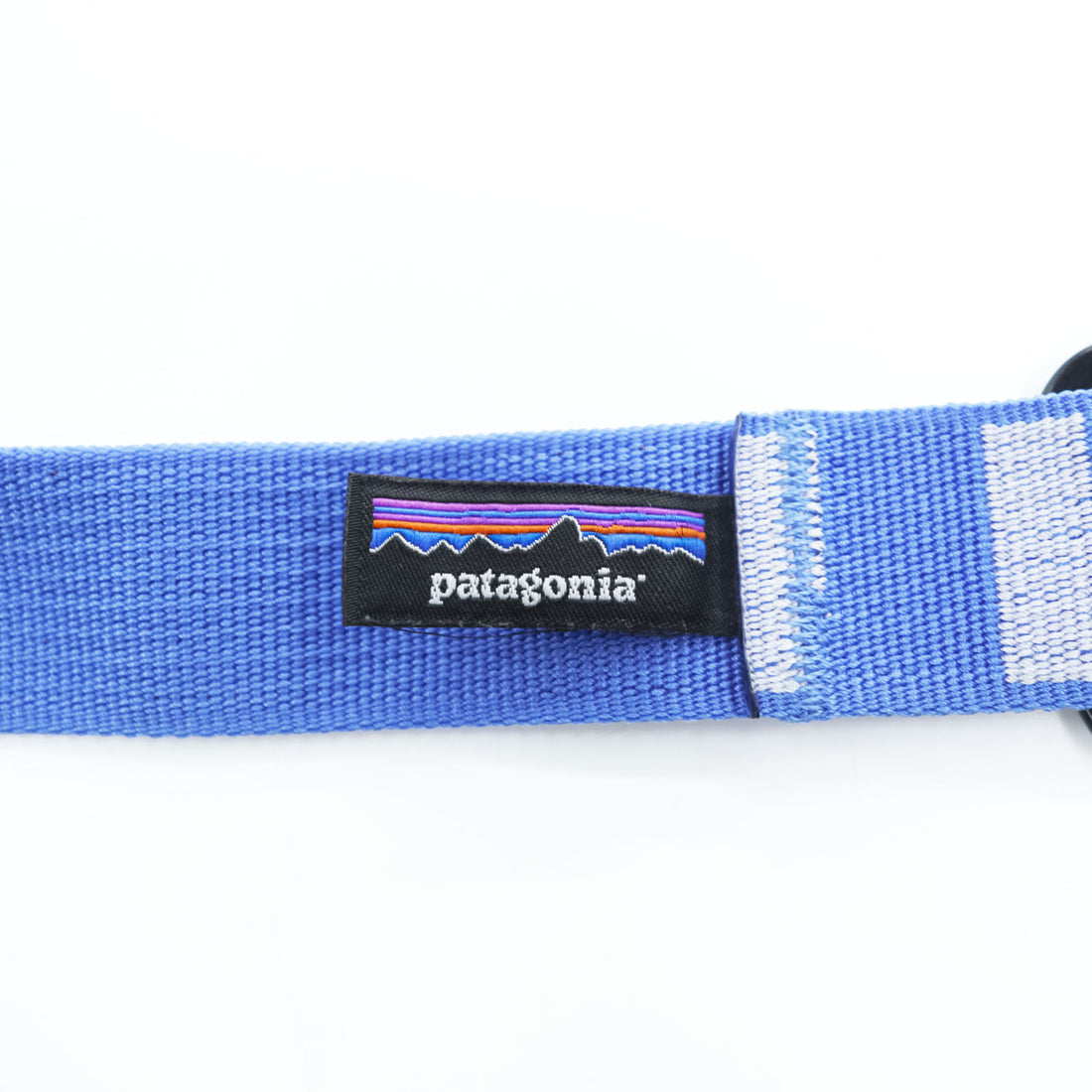 Vintage Patagonia Friction Web Belt Blue Nylon Old Model One Size
