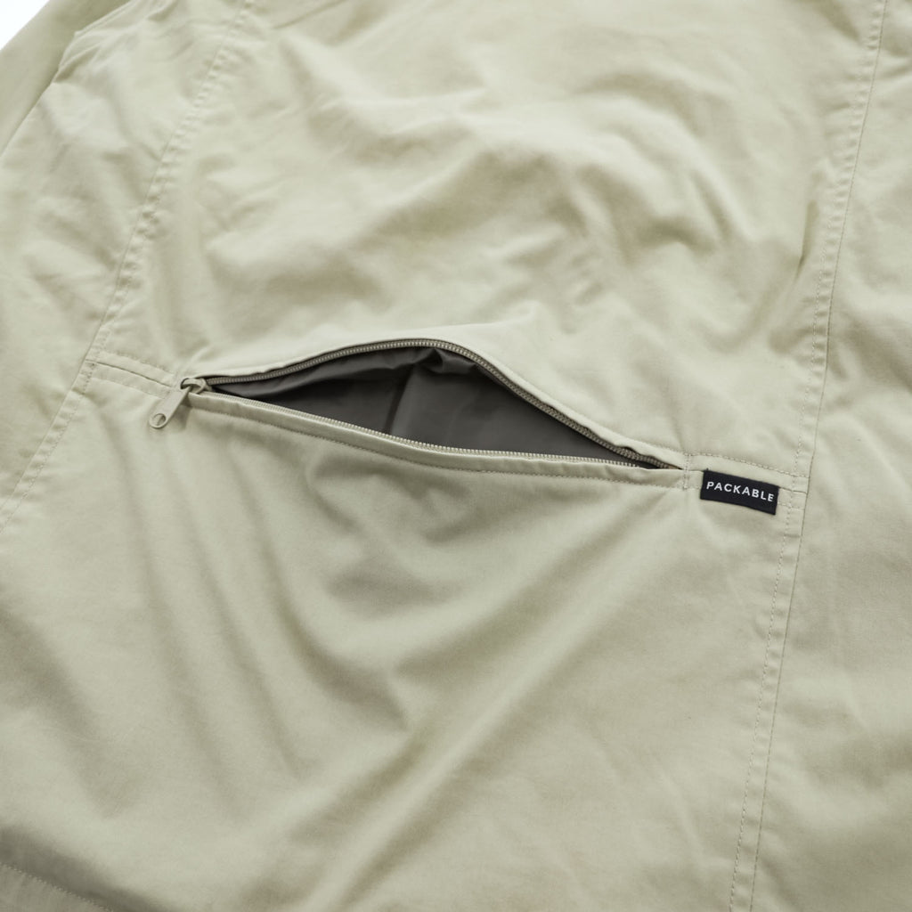 Vintage 90s Columbia PFG 2-Way Convertible Fishing Jacket Vest Hood M Beige