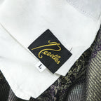 Needles String Easy Pant Poly/Cu Jacquard Paisley Easy Pants L Made in Japan