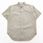 FILSON FSS4205 Cotton Short Sleeve Button-Down Shirt Beige Size S
