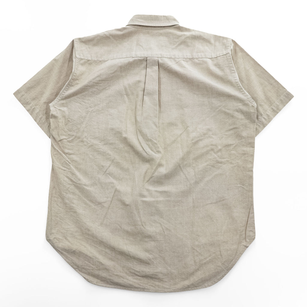 FILSON FSS4205 Cotton Short Sleeve Button-Down Shirt Beige Size S