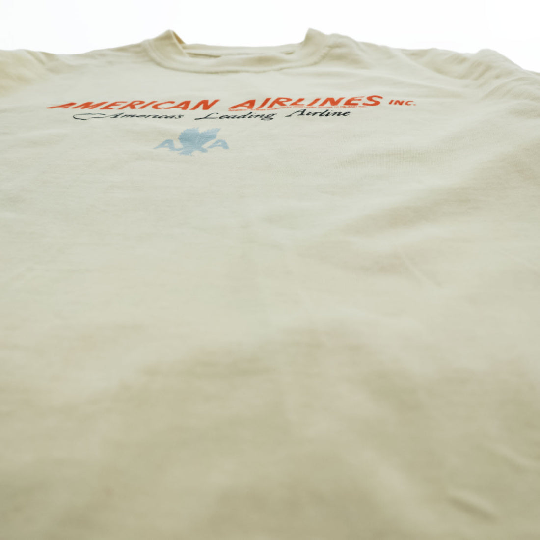 CHESWICK by SUGAR CANE 米国製 USA製 Tシャツ S イエロー 両面プリント GUARAN-TEE AMERICAN AIRLINES