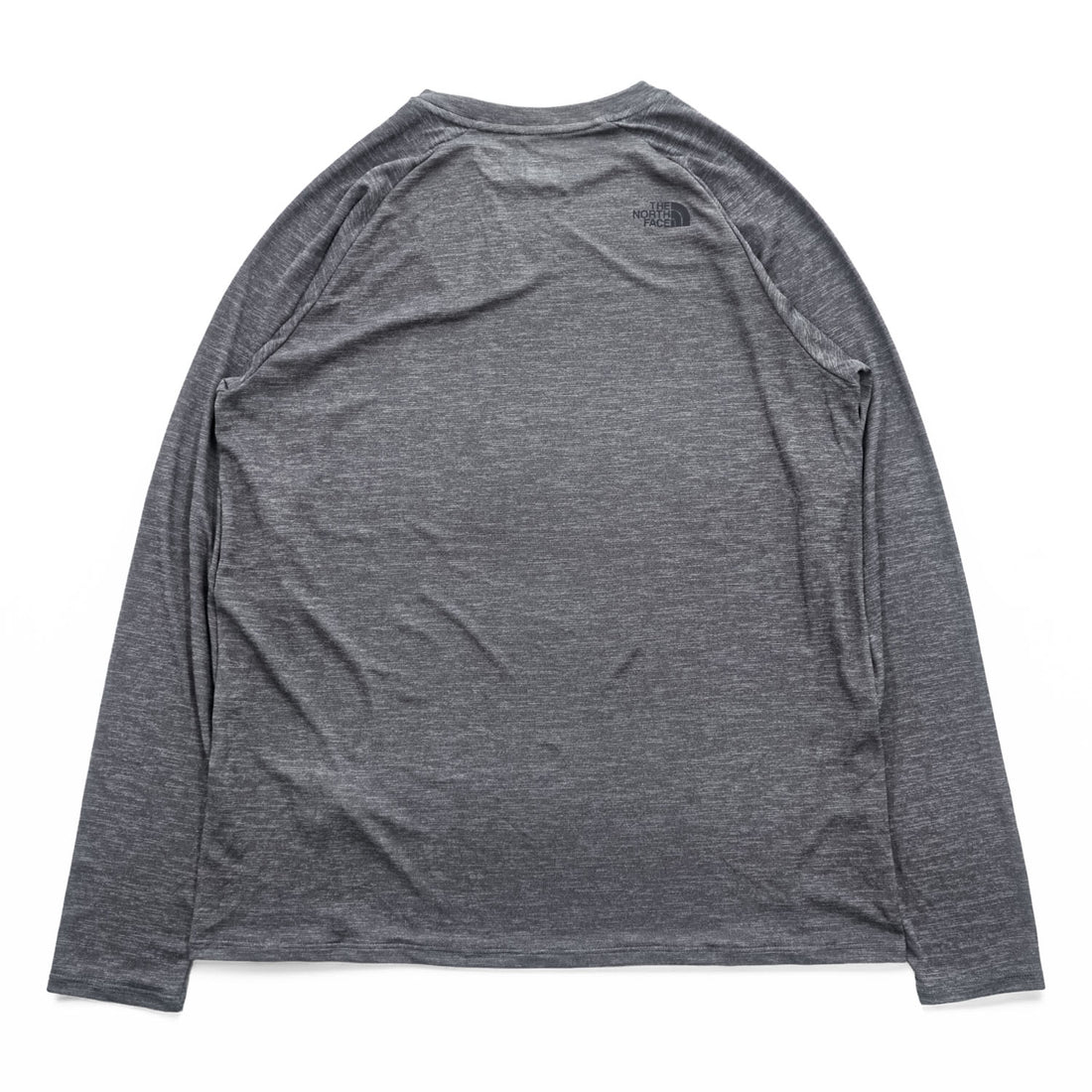 THE NORTH FACE Crisp Avion Crew BREEZERANGE Long Sleeve T-Shirt, Unused, Cool Touch, Moisture-Wicking Quick-Dry, UV Protection, Anti-Odor Antibacterial, Stretch, Gray L NT12686