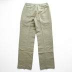 VINTAGE TOMMY BAHAMA L Beige Herringbone 2-Tuck Slacks