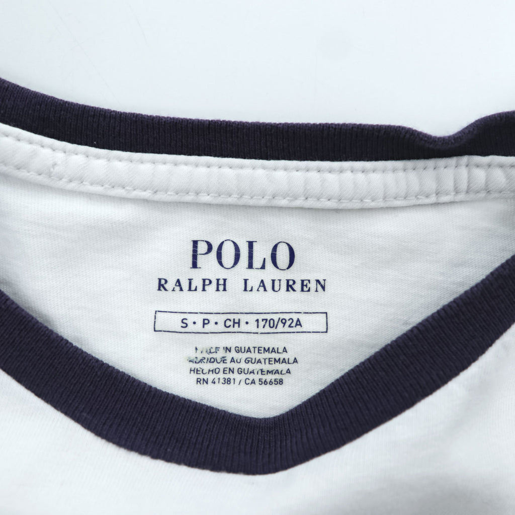 Polo Ralph Lauren Polo Bear Sailor Ringer T-Shirt White Size S