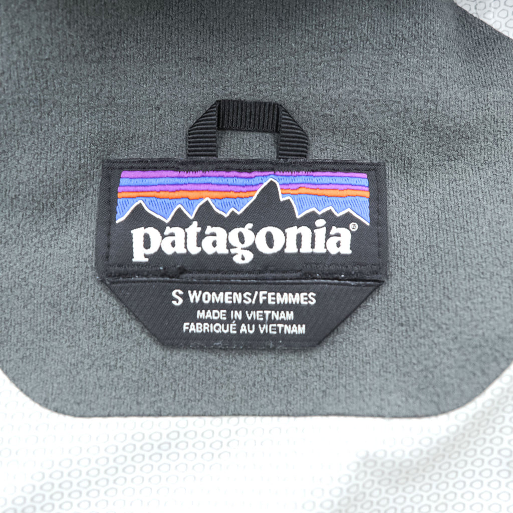 Patagonia Mountain Parka Shell Rain Jacket, Size S, Blue/Navy, Waterproof, Drawcord, Torrentshell, Breathable, 83307