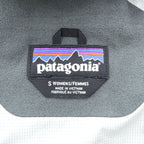 Patagonia Mountain Parka Shell Rain Jacket, Size S, Blue/Navy, Waterproof, Drawcord, Torrentshell, Breathable, 83307