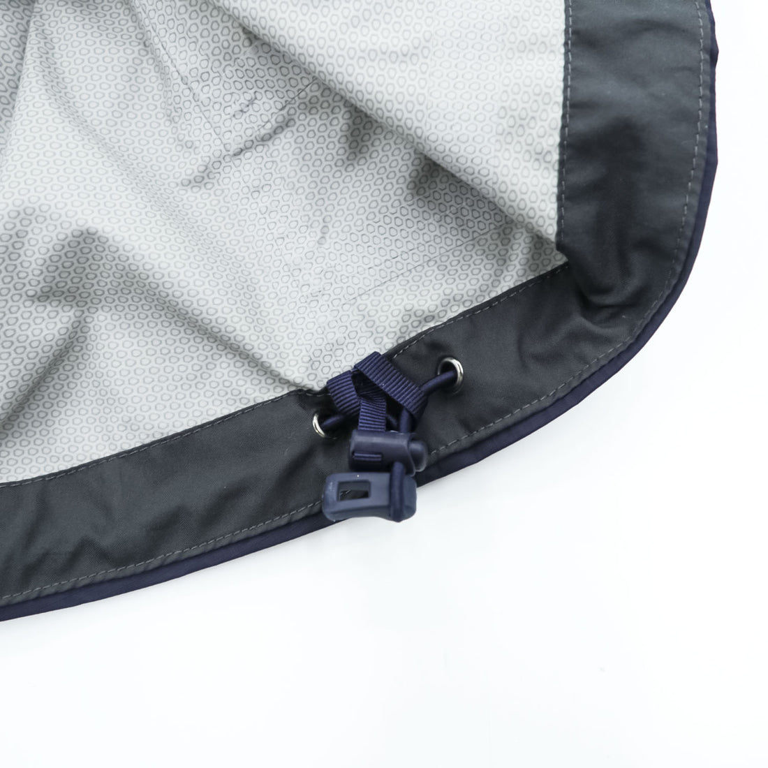 Patagonia Mountain Parka Shell Rain Jacket, Size S, Blue/Navy, Waterproof, Drawcord, Torrentshell, Breathable, 83307