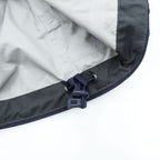 Patagonia Mountain Parka Shell Rain Jacket, Size S, Blue/Navy, Waterproof, Drawcord, Torrentshell, Breathable, 83307
