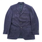 Polo Ralph Lauren イタリア製 テーラードジャケット ブレザー L ネイビー 3B