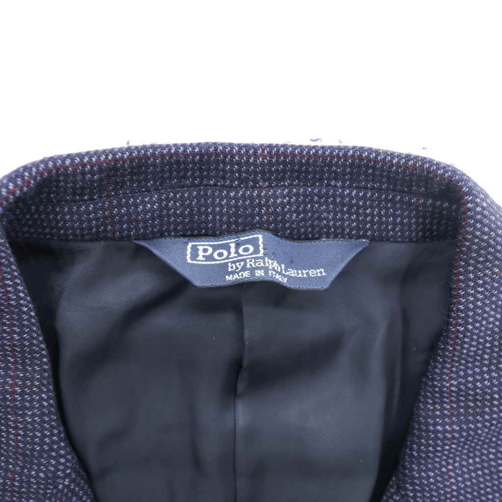 Polo Ralph Lauren イタリア製 テーラードジャケット ブレザー L ネイビー 3B