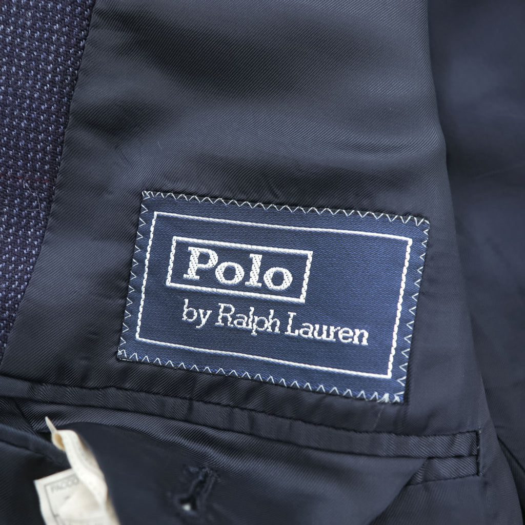 Polo Ralph Lauren イタリア製 テーラードジャケット ブレザー L ネイビー 3B