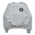Champion PREMIUM 00年代 リバースウィーブ REVERSE WEAVE スウェット トレーナー L グレー 裏起毛 刺繍