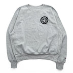 Champion PREMIUM 00年代 リバースウィーブ REVERSE WEAVE スウェット トレーナー L グレー 裏起毛 刺繍