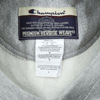 Champion PREMIUM 00年代 リバースウィーブ REVERSE WEAVE スウェット トレーナー L グレー 裏起毛 刺繍