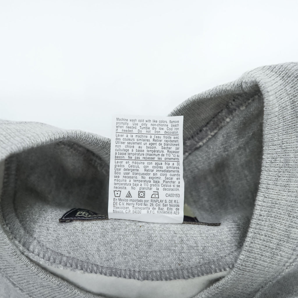 Champion PREMIUM 00年代 リバースウィーブ REVERSE WEAVE スウェット トレーナー L グレー 裏起毛 刺繍