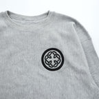 Champion PREMIUM 00年代 リバースウィーブ REVERSE WEAVE スウェット トレーナー L グレー 裏起毛 刺繍