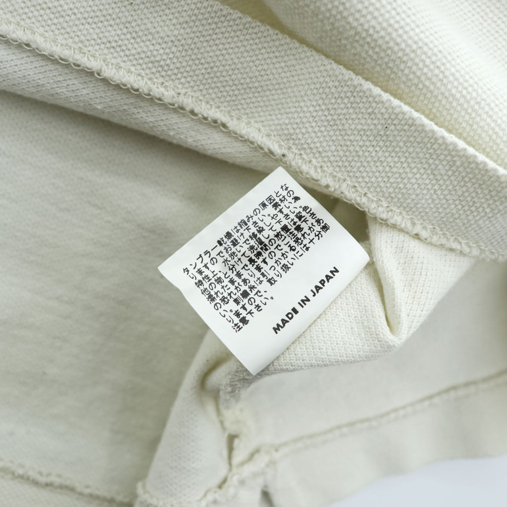 Made in Japan Rugby Shirt, Size L, White, BUBBLE UP BOWLING POLO, King Louie, Toyo Enterprise, Authentic Reproduction, Piqué Fabric, Chain Embroidery, KL76991 KL76992