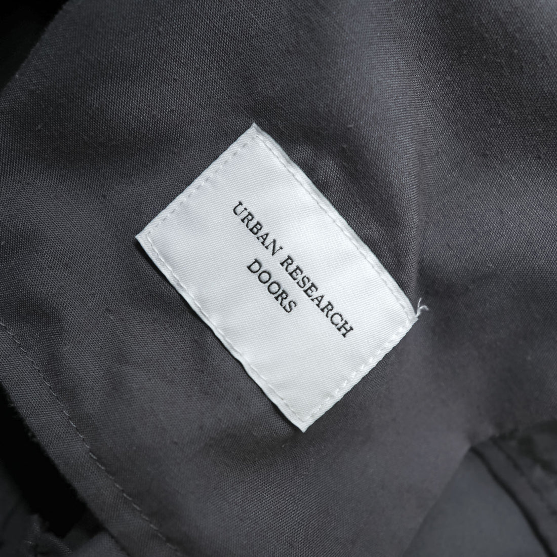 GRAMICCI x URBAN RESEARCH DOORS Cotton Stretch Webbing Belt Pants Gray Size M GMP3-S2074