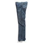Levi Strauss USA-Made 90s Vintage Denim Pants Jeans Size M Indigo Blue Bleached Chemical Wash 505-4865