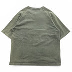 ONEITA ピグメント加工 ポケットTシャツ SUPER HEAVY TEE L カーキ グリーン  2122-004ON