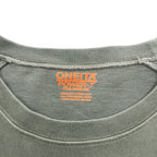 ONEITA ピグメント加工 ポケットTシャツ SUPER HEAVY TEE L カーキ グリーン  2122-004ON