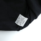 agnes b. T-Shirt L Black with one-point logo EY16S179