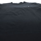 agnes b. T-Shirt L Black with one-point logo EY16S179
