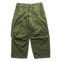 BACKERS Military Wide Leg Drawstring Pants Olive Green