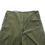 BACKERS Military Wide Leg Drawstring Pants Olive Green