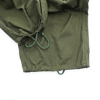 BACKERS Military Wide Leg Drawstring Pants Olive Green