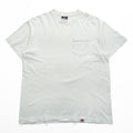 1990s Made in USA Dickies Blank Pocket T-Shirt White XL