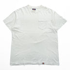 1990s Made in USA Dickies Blank Pocket T-Shirt White XL