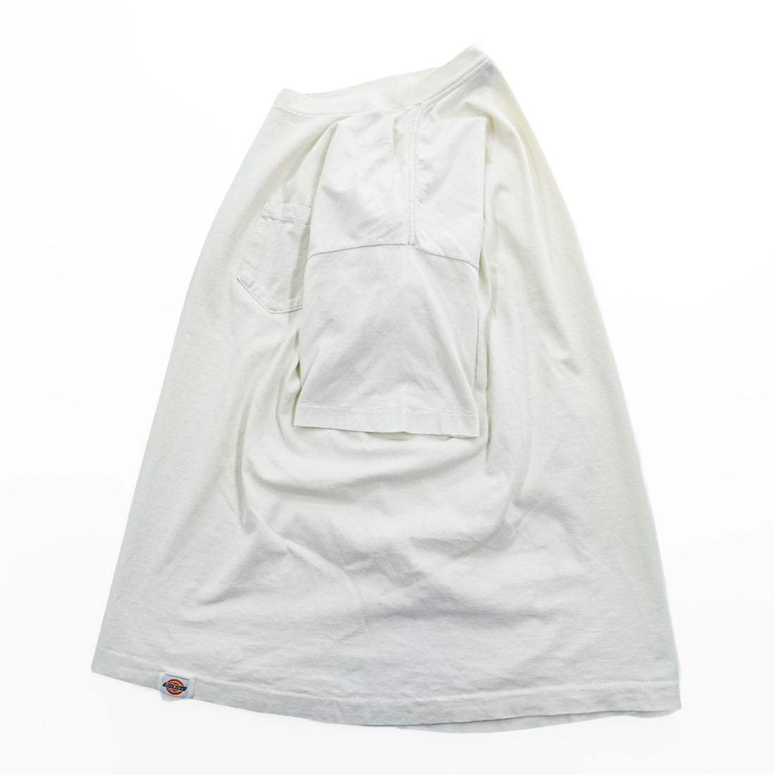 1990s Made in USA Dickies Blank Pocket T-Shirt White XL