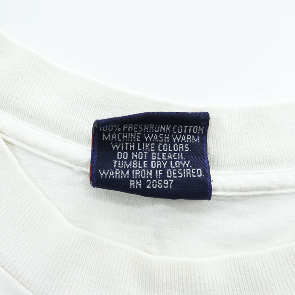 1990s Made in USA Dickies Blank Pocket T-Shirt White XL