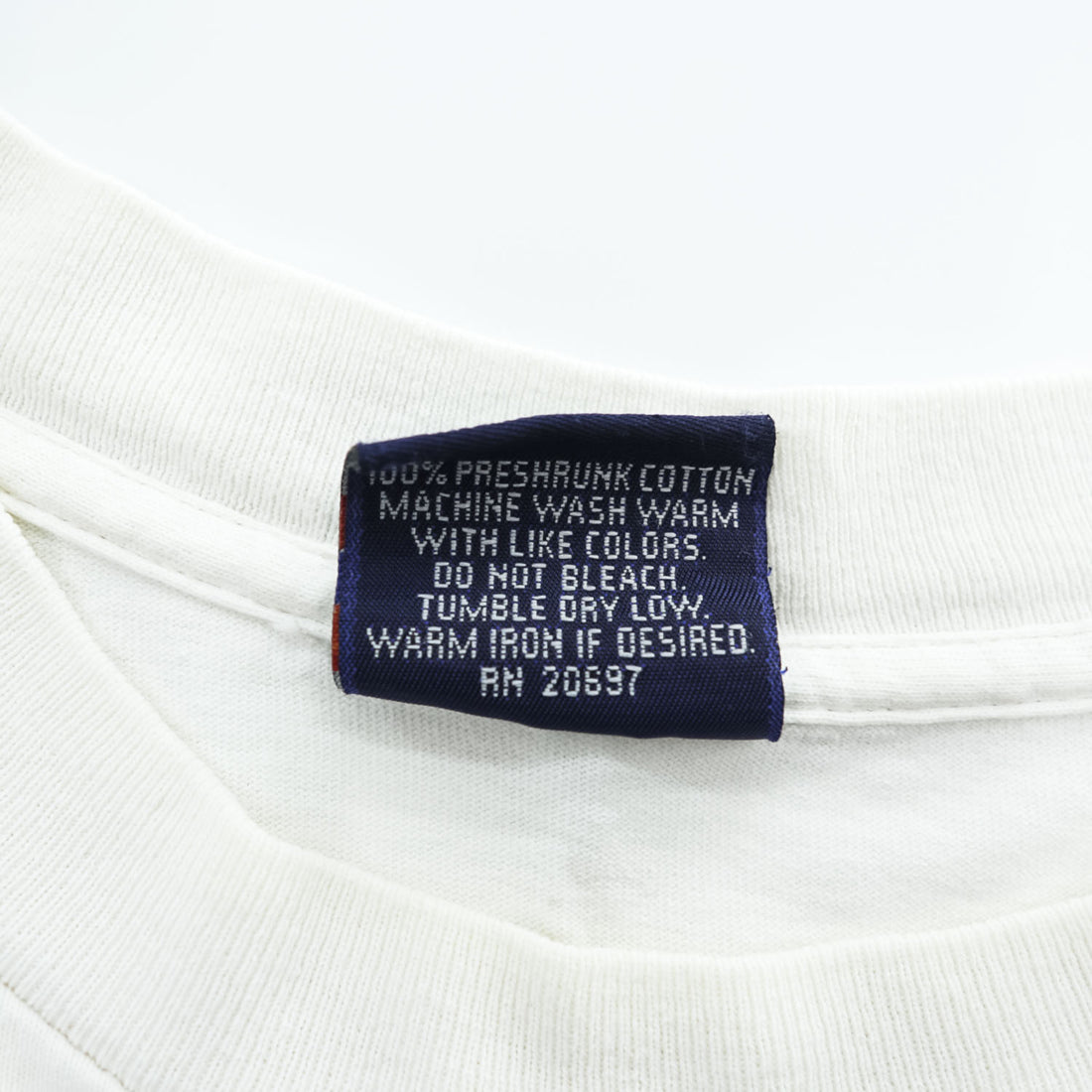 1990s Made in USA Dickies Blank Pocket T-Shirt White XL