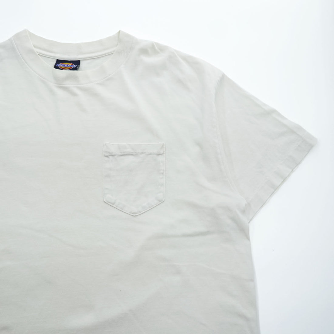 1990s Made in USA Dickies Blank Pocket T-Shirt White XL