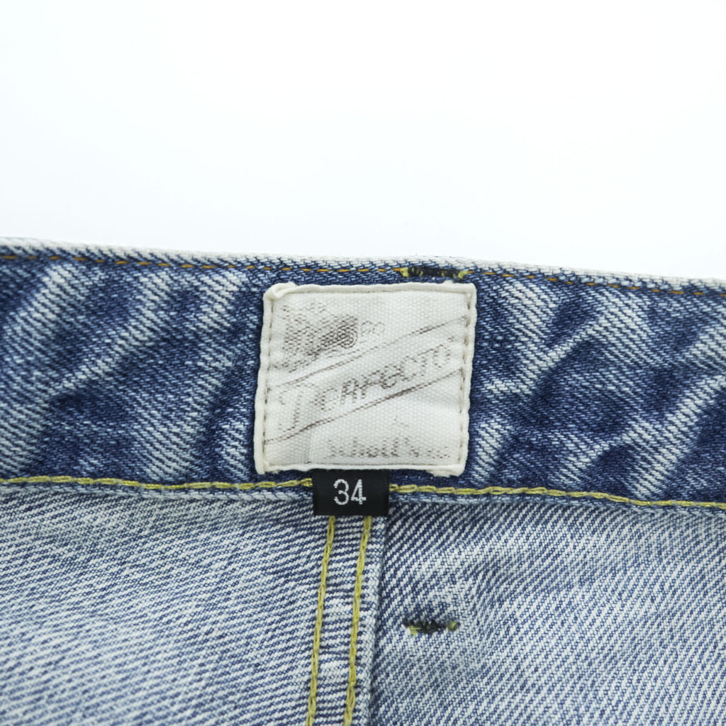 Schott PERFECTO セルヴィッヂ デニムパンツ 16OZ 岡山県産 赤耳 ジーンズ L インディゴ ブルー 3126053