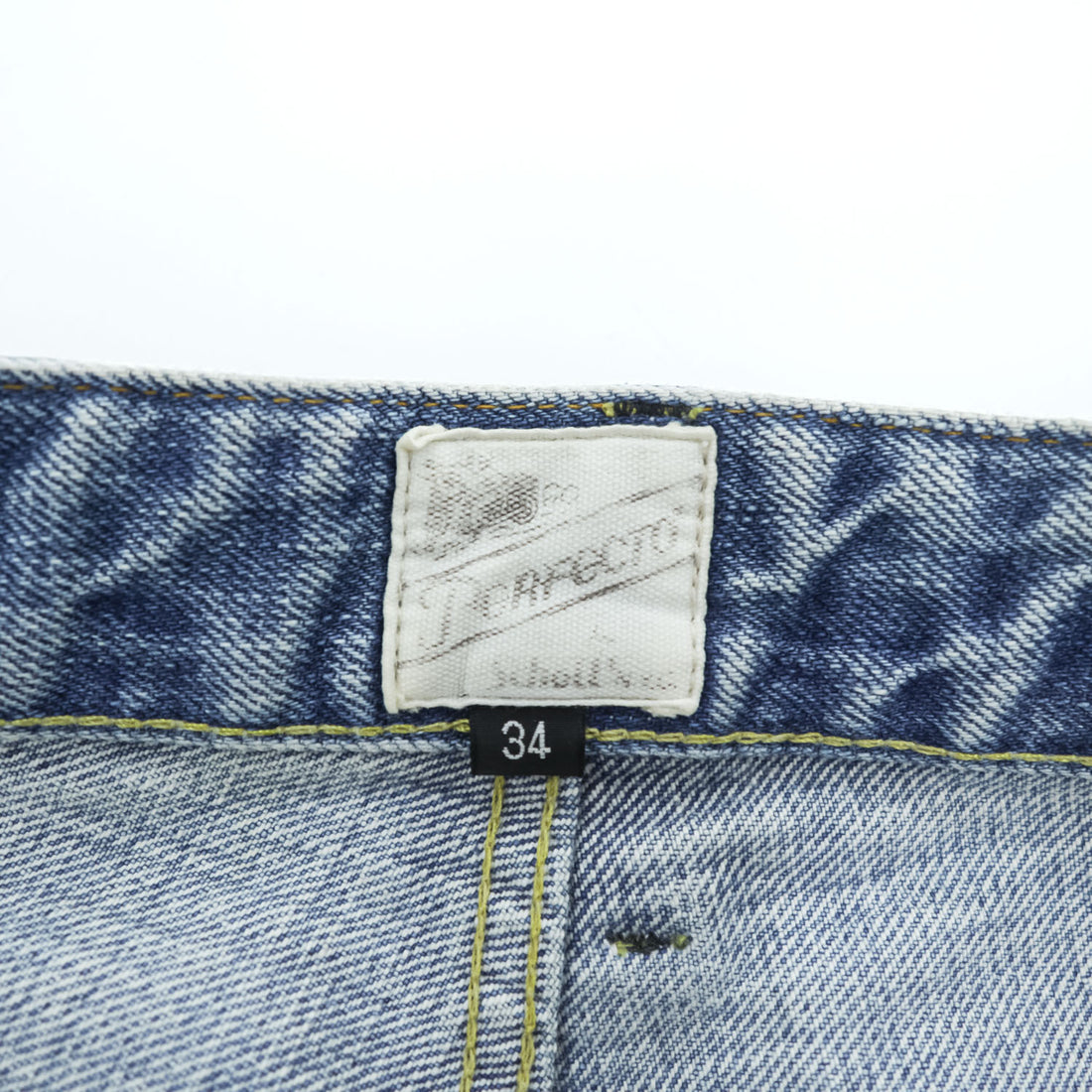 Schott PERFECTO セルヴィッヂ デニムパンツ 16OZ 岡山県産 赤耳 ジーンズ L インディゴ ブルー 3126053