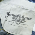 Schott PERFECTO セルヴィッヂ デニムパンツ 16OZ 岡山県産 赤耳 ジーンズ L インディゴ ブルー 3126053