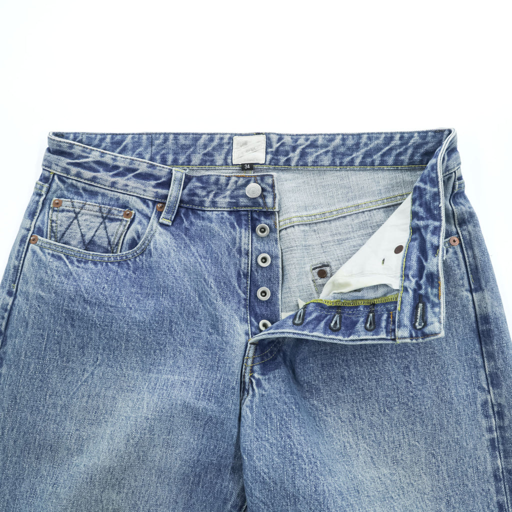 Schott PERFECTO セルヴィッヂ デニムパンツ 16OZ 岡山県産 赤耳 ジーンズ L インディゴ ブルー 3126053