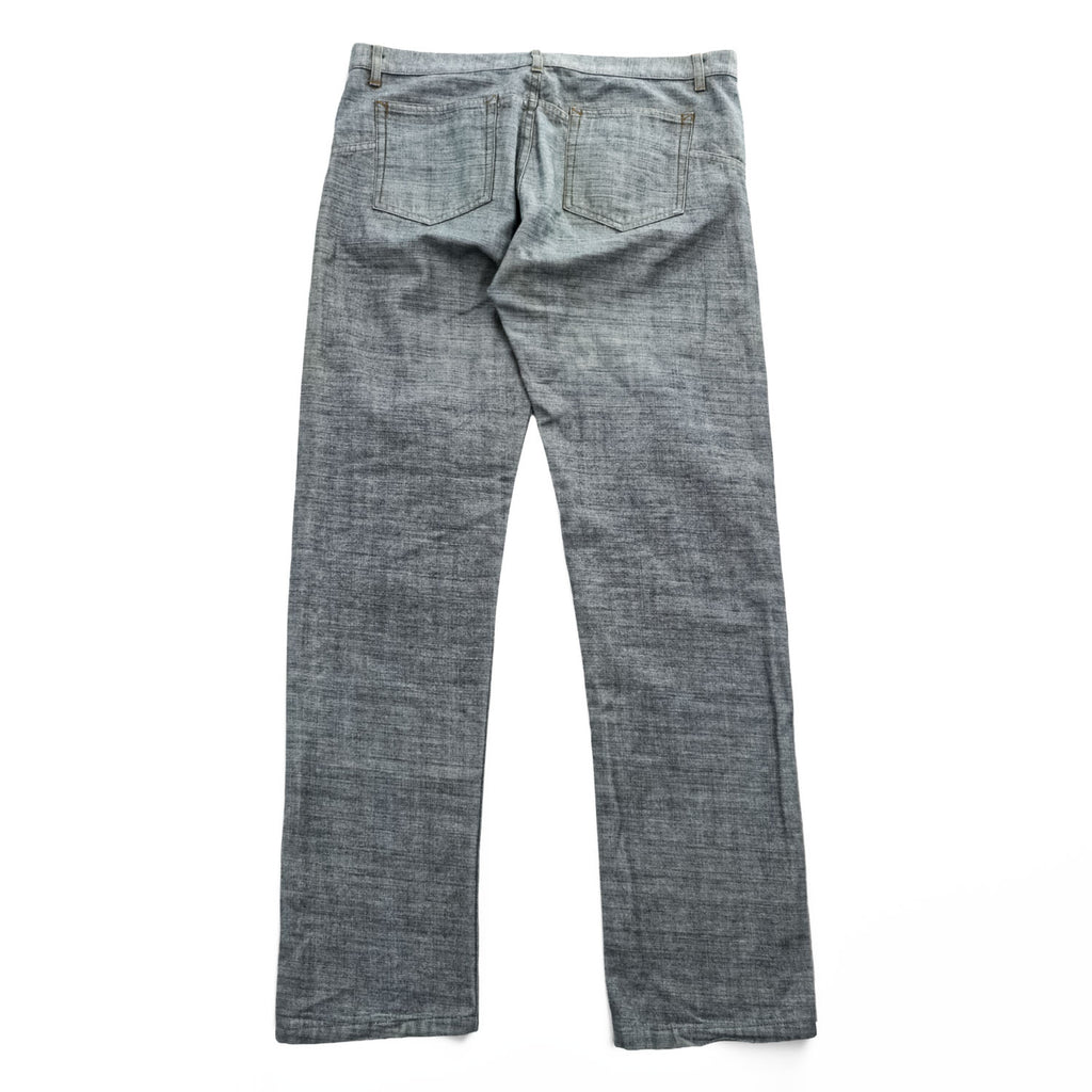 A.P.C. 日本製 デニムパンツ ジーンズ M グレー インサイドアウト ボタンフライ
