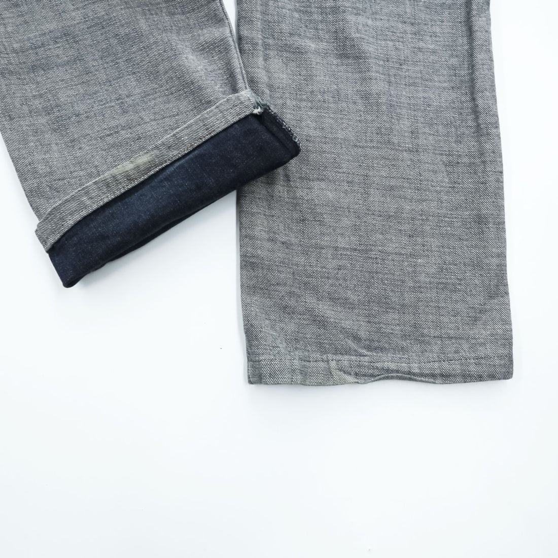 A.P.C. 日本製 デニムパンツ ジーンズ M グレー インサイドアウト ボタンフライ