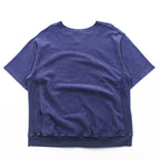 Champion ヴィンテージ レプリカ 半袖 スウェット トレーナー XL ネイビー REVERSE WEAVE リバースウィーブ 前V C8-B016
