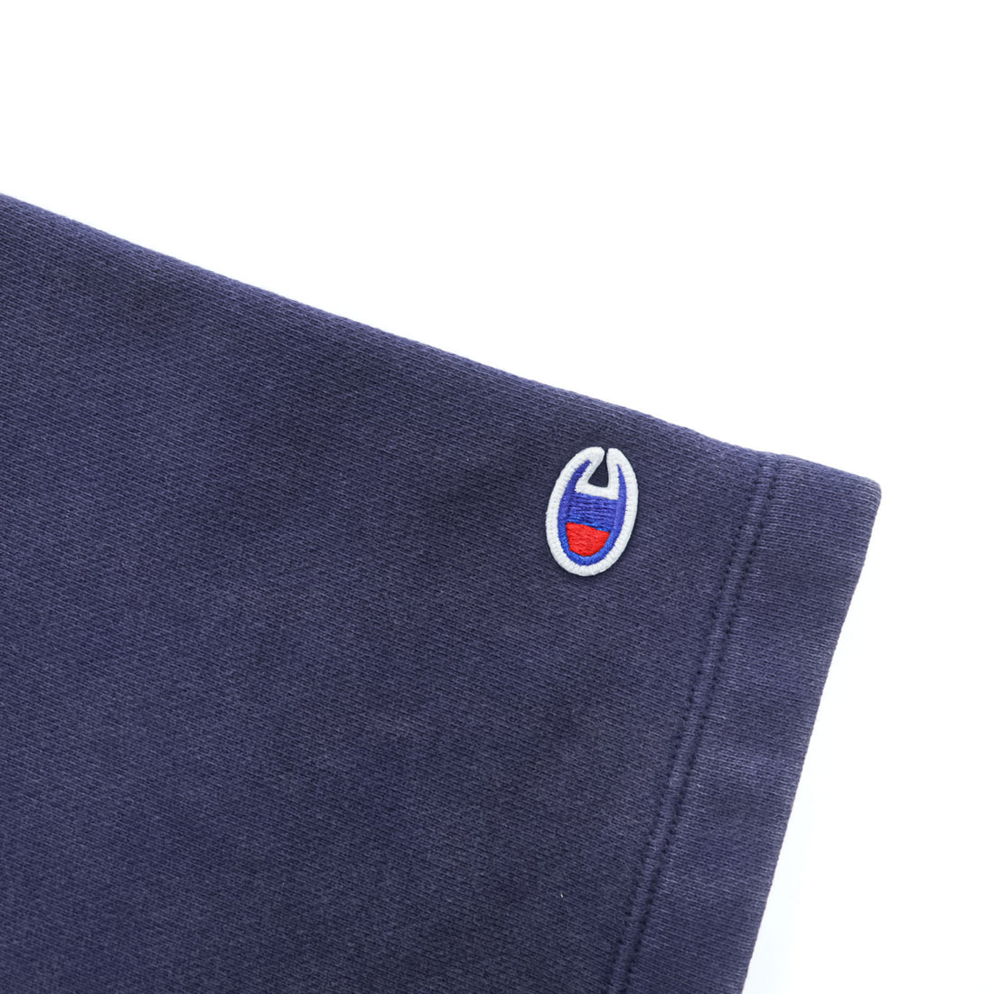 Champion ヴィンテージ レプリカ 半袖 スウェット トレーナー XL ネイビー REVERSE WEAVE リバースウィーブ 前V C8-B016