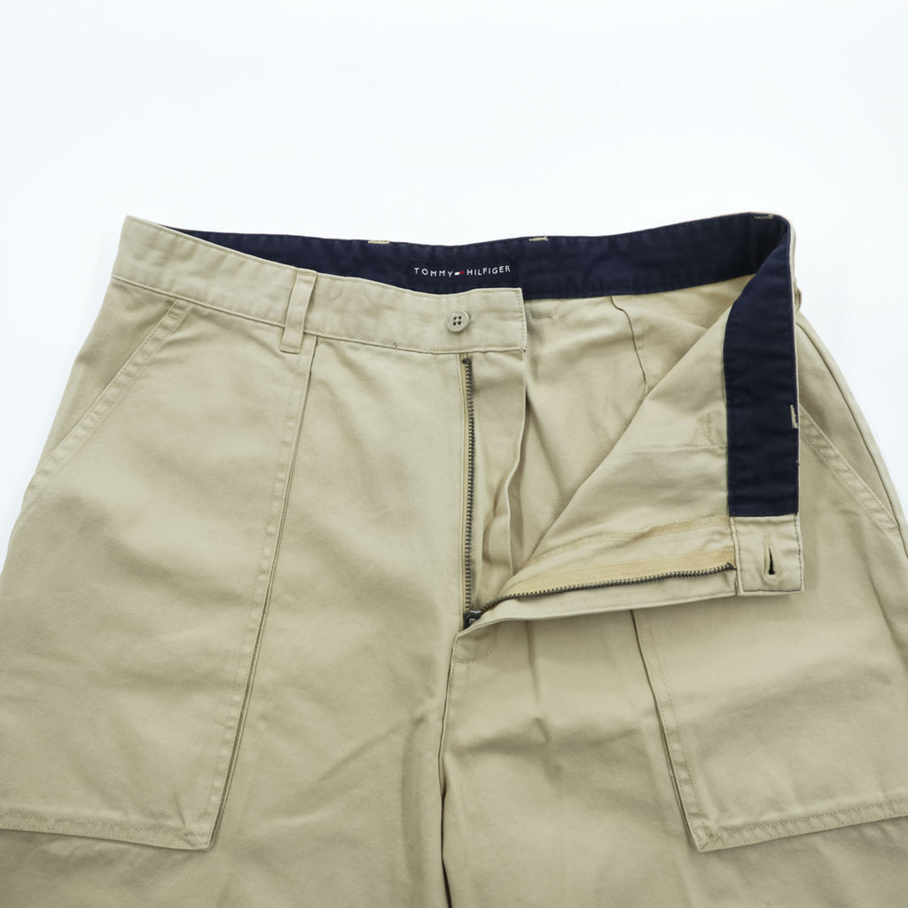 TOMMY HILFIGER ファティーグ ワークショーツ NIRVANA SHORT ショートパンツ ハーフパンツ L ベージュ 0630133 未使用品