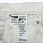 Levi's ビッグE ホワイト デニムパンツ ジーンズ L レザーパッチ ボタンフライ PREMIUM 00501-3279