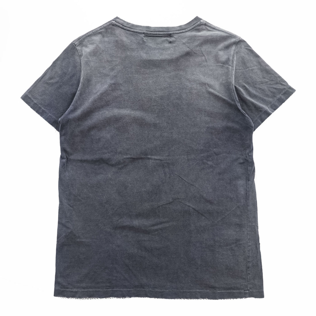 REMI RELIEF 日本製 ヴィンテージ加工 ポケット Tシャツ M グレー ネイビー シングルステッチ SP加工