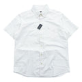 Eddie Bauer 半袖 オックスフォードシャツ SS OXFORD LOGO SHIRT M ホワイト ボタンダウン 9040 未使用品