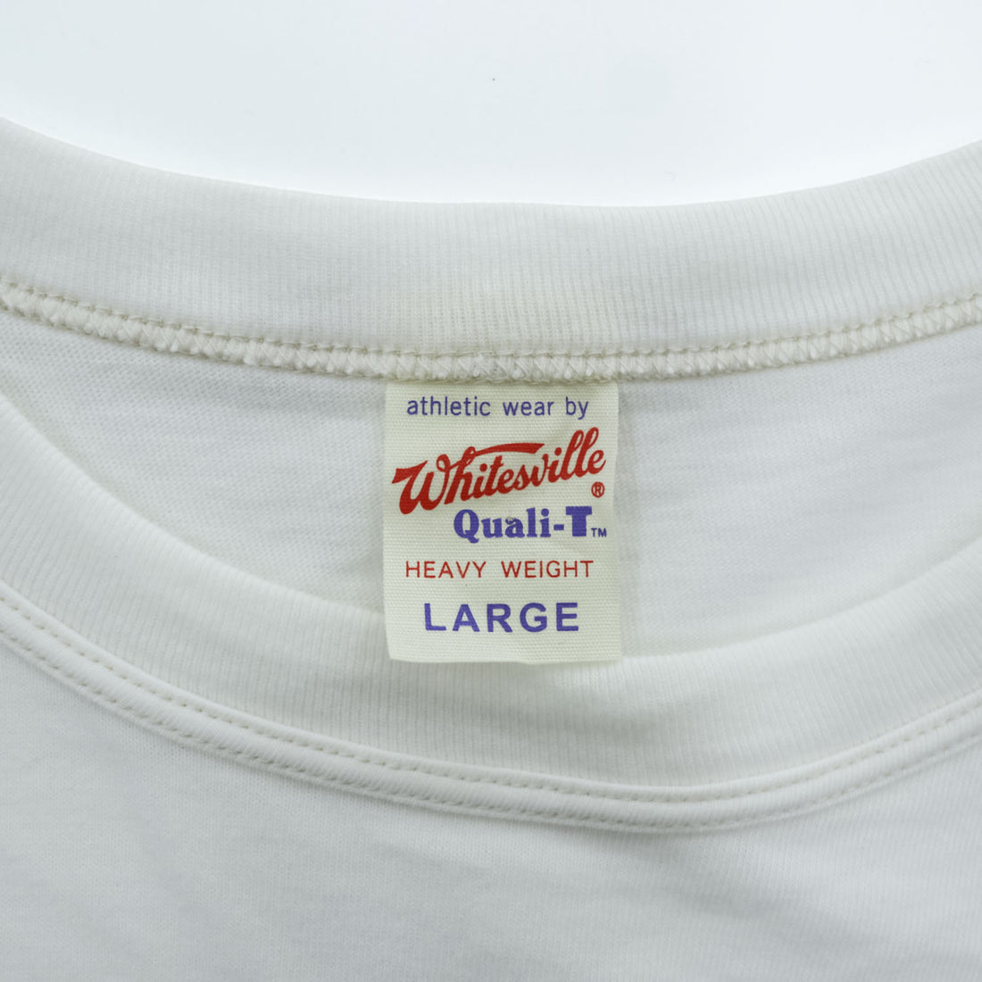 WHITESVILLE 日本製 ヘビーウェイト Tシャツ L ホワイト Quali-T 東洋エンタープライズ HEAVY WEIGHT